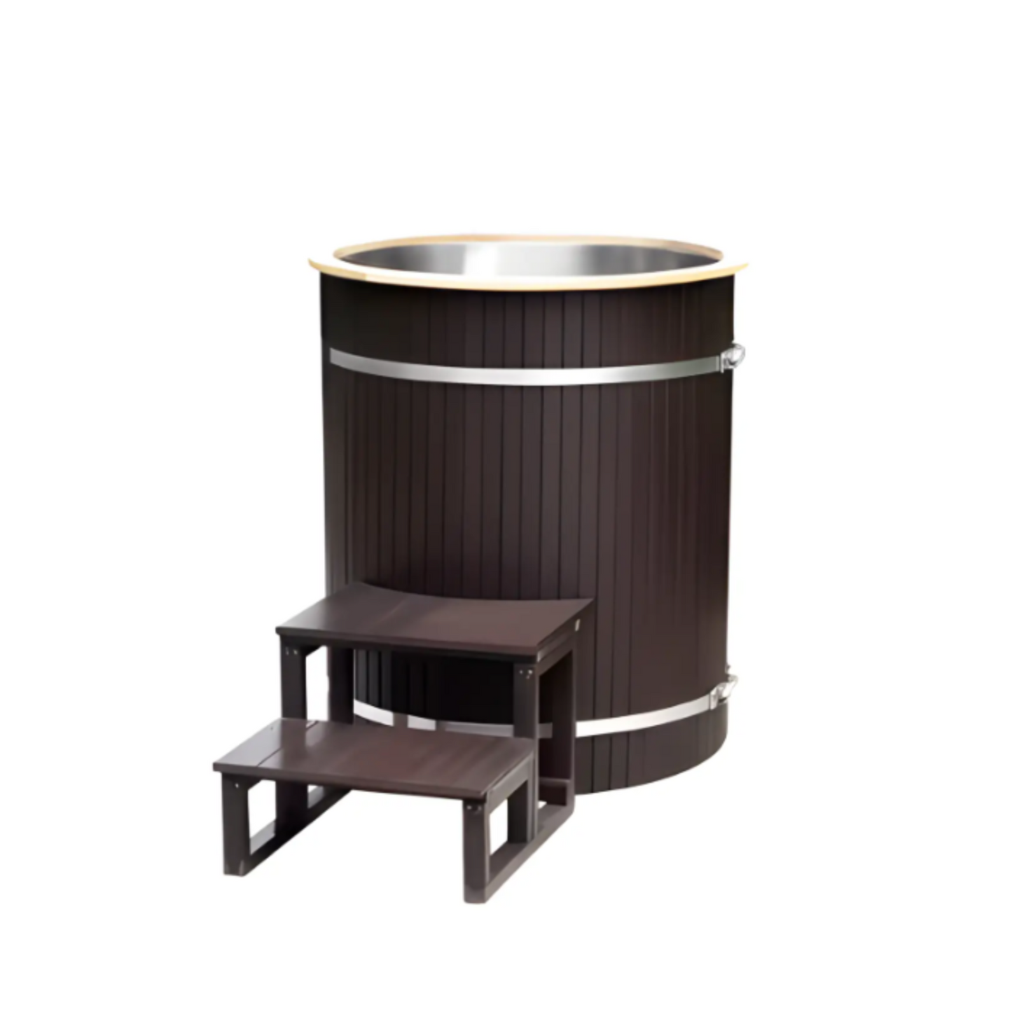 DarkWood Elevated Cold Plunge Tub